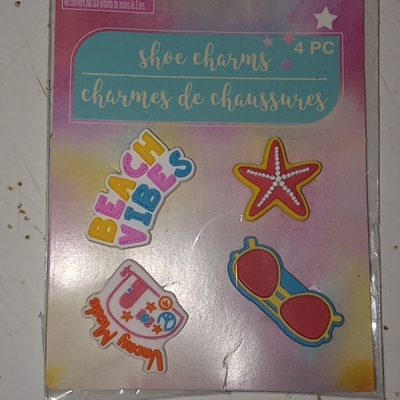 4 PC- CROC Charms (Summer Vibes) - Picture 2 of 4